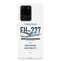 Thumbnail for Fairchild Hiller FH-227B design on samsung case - white