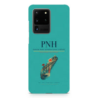 Thumbnail for Phnom Penh International Airport PNH design on samsung case - turquoise