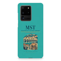 Thumbnail for Maastricht Aachen Airport MST design on samsung case - turquoise