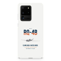 Thumbnail for RQ-4B Global Hawk design on samsung case - white