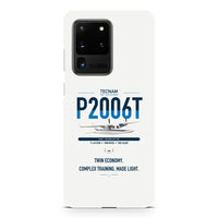 Thumbnail for Tecnam P2006T design on samsung case - white