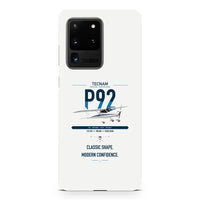 Thumbnail for Tecnam P92 Echo MkII design on samsung case - white