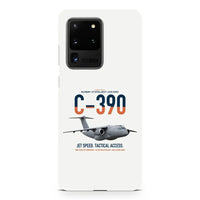 Thumbnail for C-390 Millennium design on samsung case - white