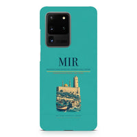 Thumbnail for Monastir Habib Bourguiba International Airport MIR design on samsung case - turquoise
