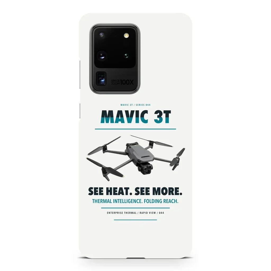DJI Mavic 3 Thermal design on samsung case - white