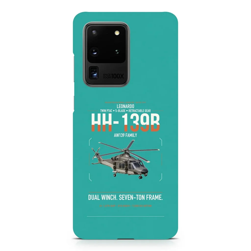 Leonardo HH-139B design on samsung case - turquoise