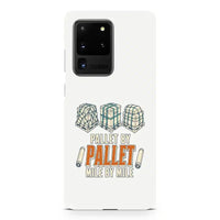 Thumbnail for Pallet By Pallet Mile By Mile design on samsung case - white