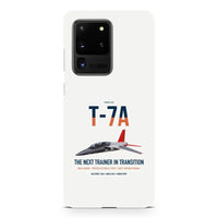 Thumbnail for T-7A Red Hawk design on samsung case - white