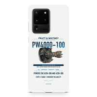 Thumbnail for PW4000-100 design on samsung case - white