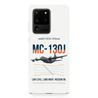 Thumbnail for MC-130J COMMANDO II design on samsung case - white