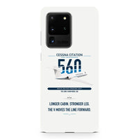Thumbnail for Cessna Citation 560 - Citation V design on samsung case - white
