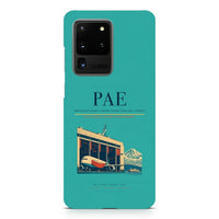 Thumbnail for Snohomish County Airport (Paine Field) PAE — Everett design on samsung case - turquoise