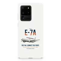 Thumbnail for E-7A Wedgetail design on samsung case - white