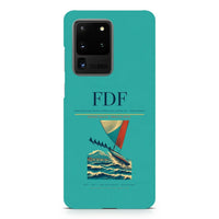 Thumbnail for Martinique Aimé Césaire International Airport FDF — Fort-de-France design on samsung case - turquoise