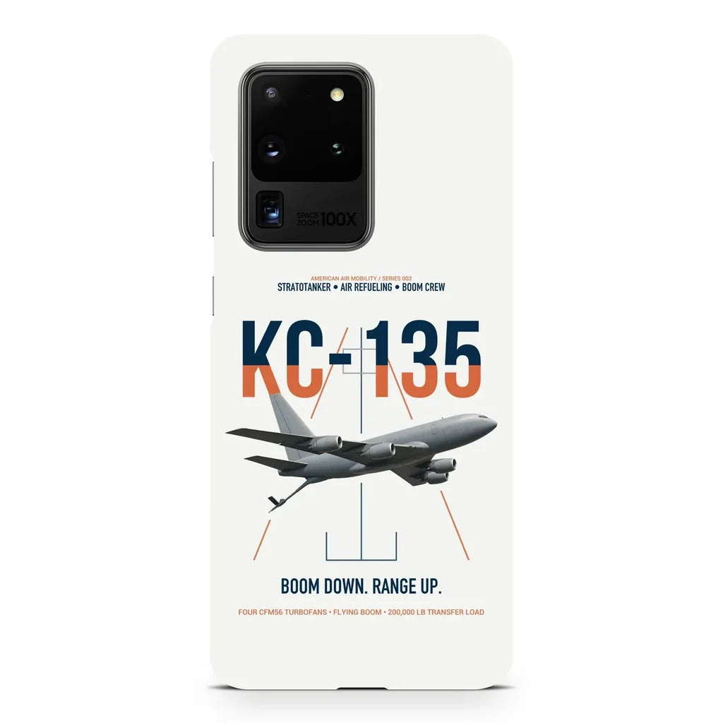 KC-135 STRATOTANKER design on samsung case - white