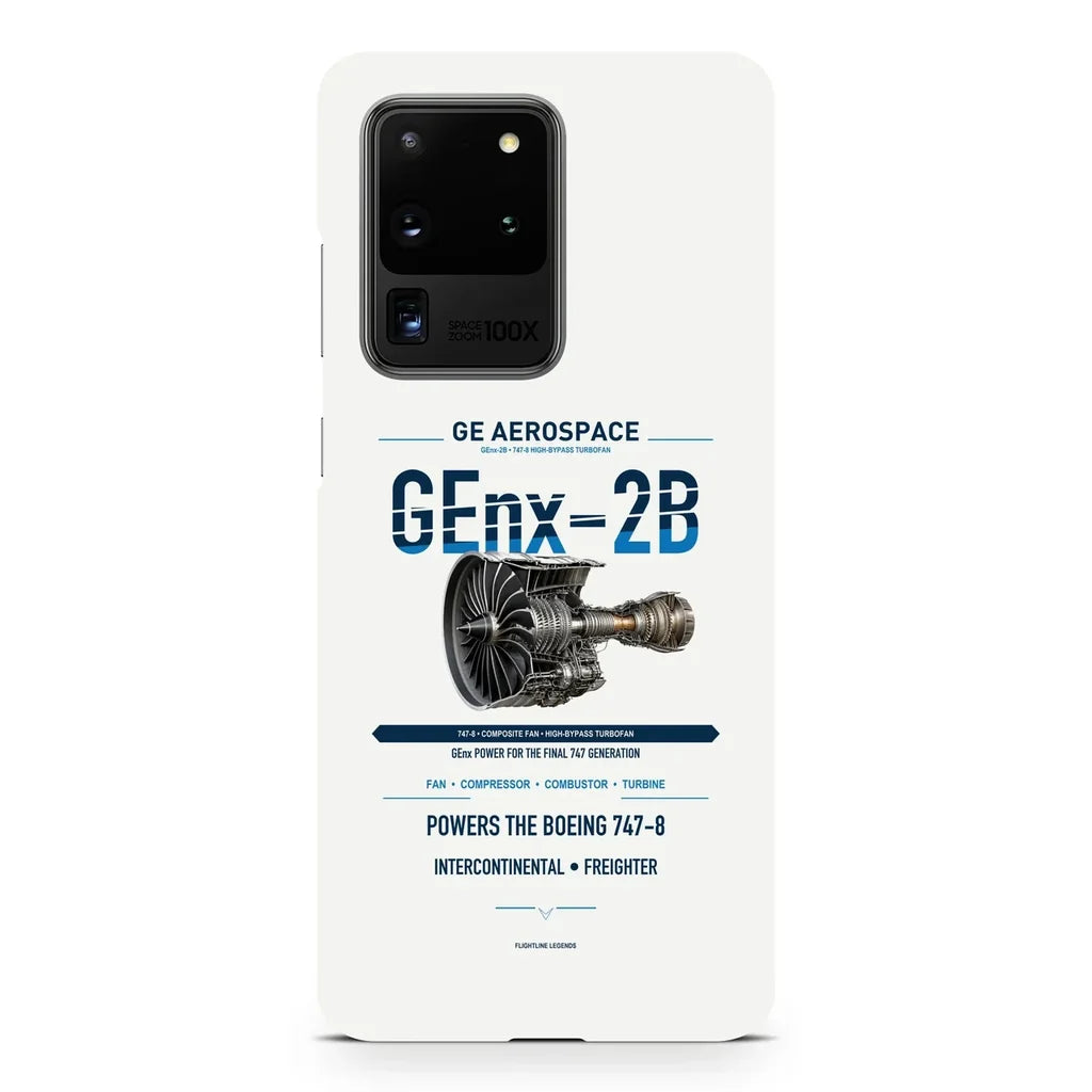 GEnx-2B design on samsung case - white