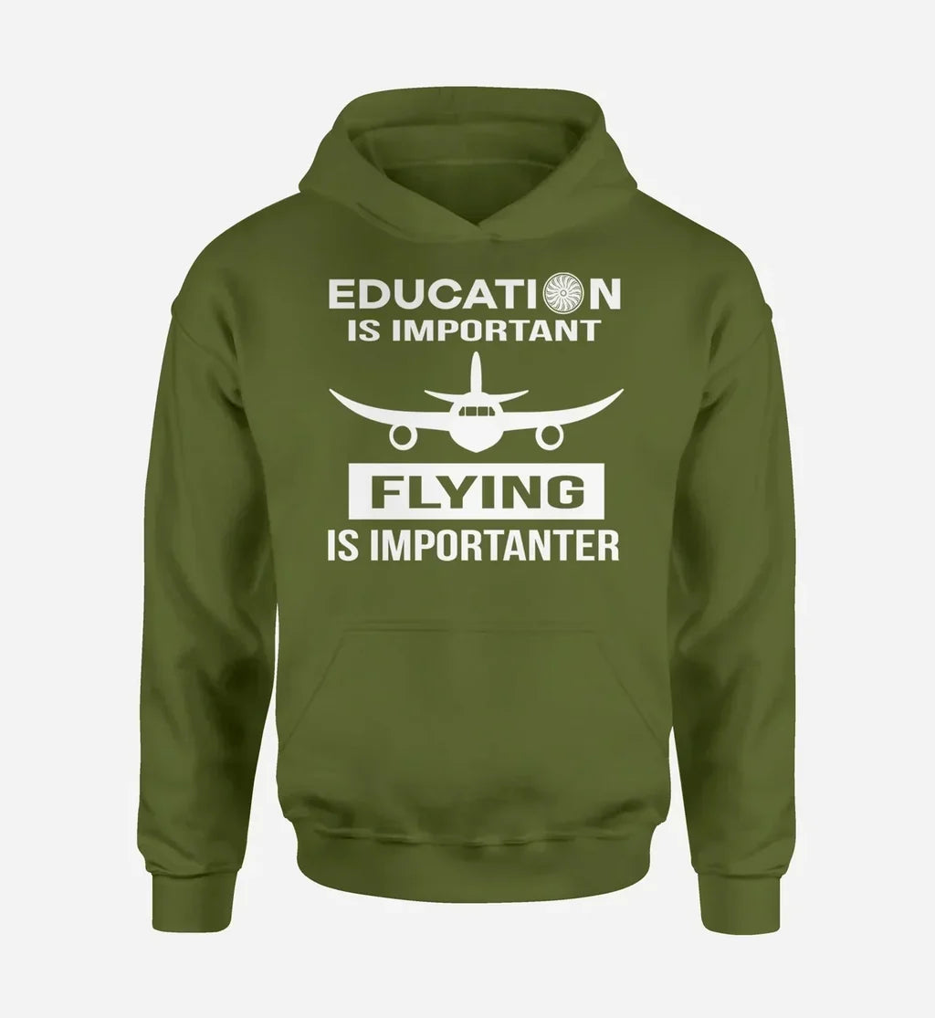 Flying is Importanter Hoodie - view 5