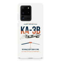 Thumbnail for KA-3B Skywarrior design on samsung case - white