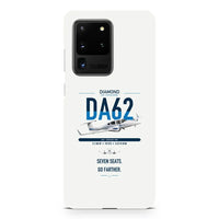 Thumbnail for Diamond DA62 design on samsung case - white