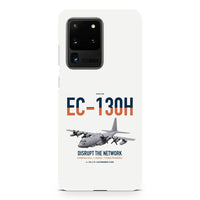 Thumbnail for EC-130H Compass Call design on samsung case - white