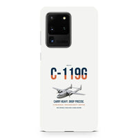 Thumbnail for C-119G Flying Boxcar design on samsung case - white