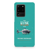 Thumbnail for Airbus H135 design on samsung case - turquoise