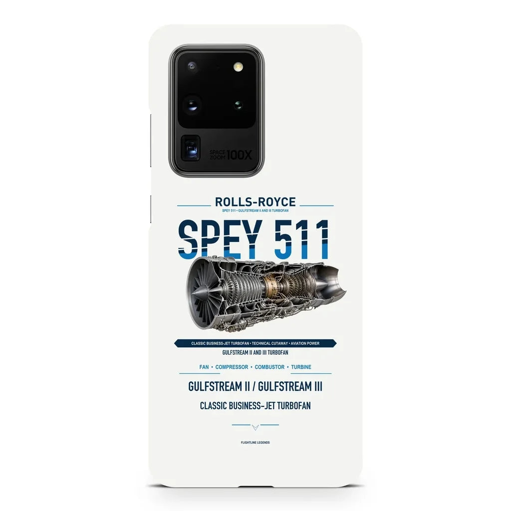 SPEY 511 design on samsung case - white