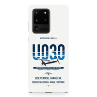 Thumbnail for Airbus U030 Flexrotor design on samsung case - white