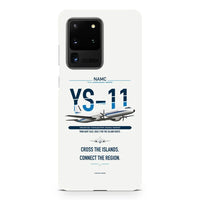 Thumbnail for NAMC YS-11A design on samsung case - white