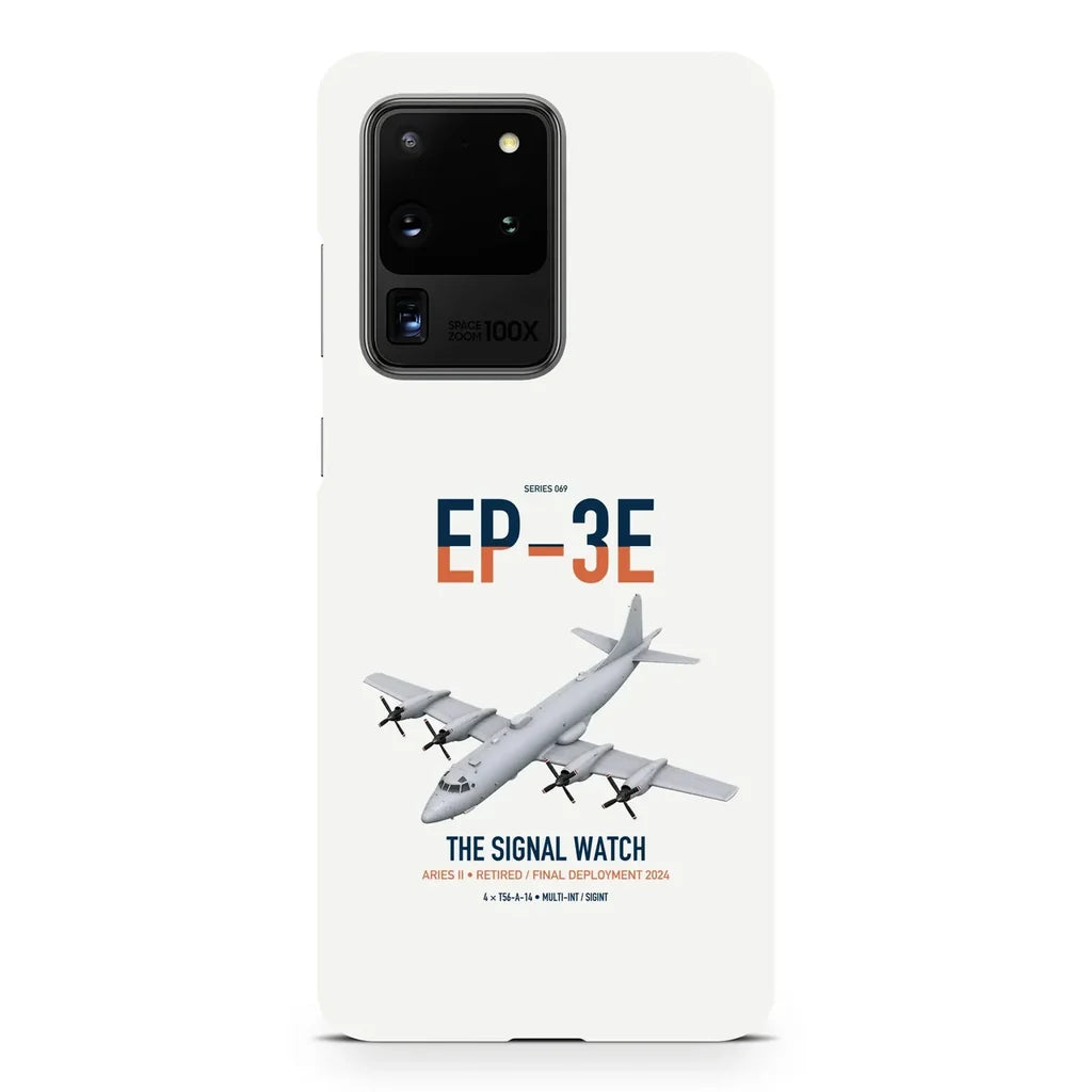 EP-3E ARIES II design on samsung case - white