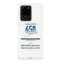 Thumbnail for Cessna Citation 650 - Citation III design on samsung case - white