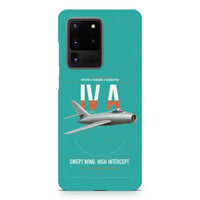 Thumbnail for Dassault Mystère IV A design on samsung case - turquoise
