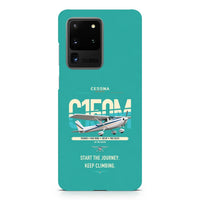 Thumbnail for Cessna 150M design on samsung case - turquoise