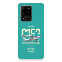 Thumbnail for Cessna 152 design on samsung case - turquoise