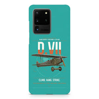 Thumbnail for Fokker D.VII design on samsung case - turquoise
