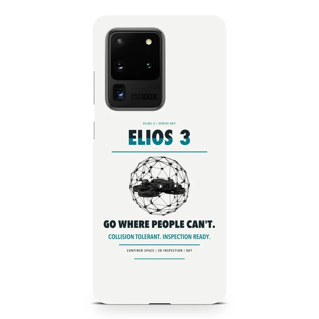 Flyability Elios 3 design on samsung case - white