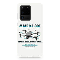Thumbnail for DJI Matrice 30T design on samsung case - white