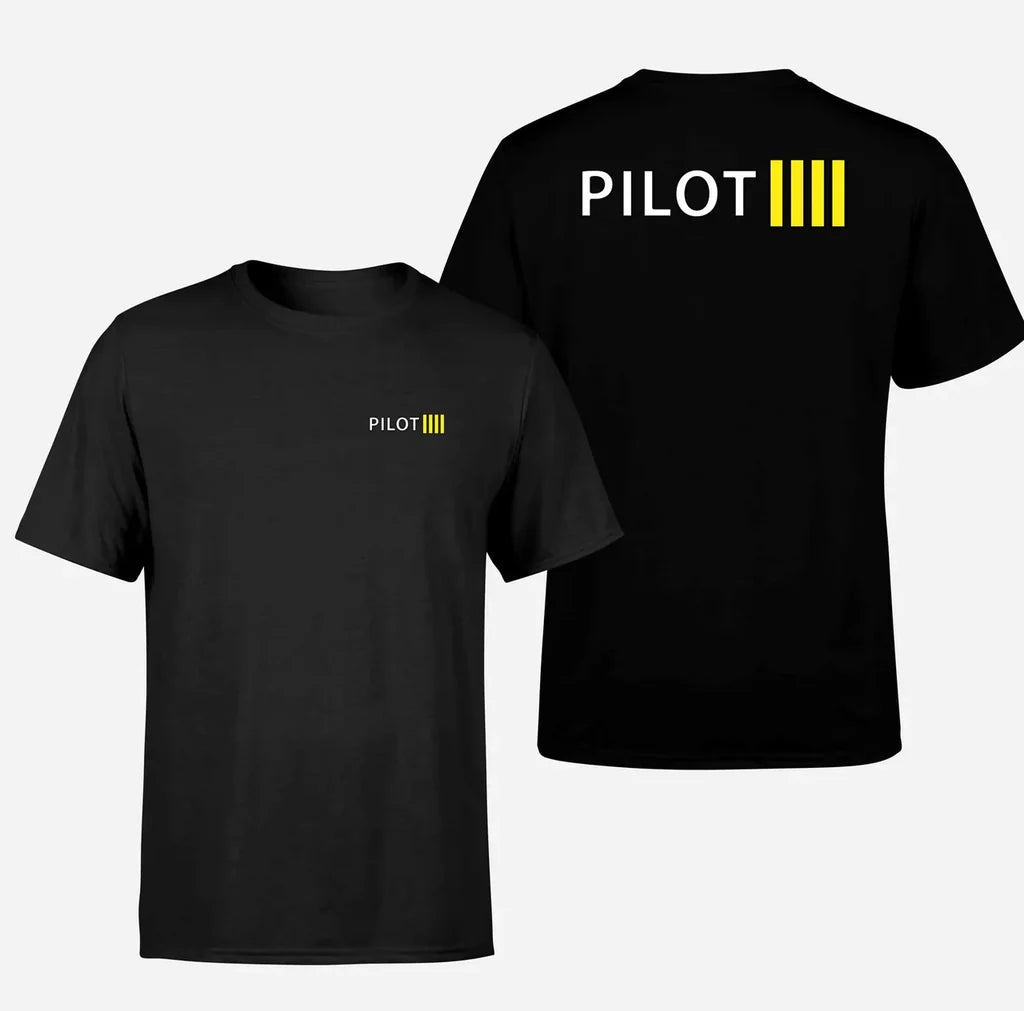 Customisable Pilot & Stripes T-Shirt - view 2