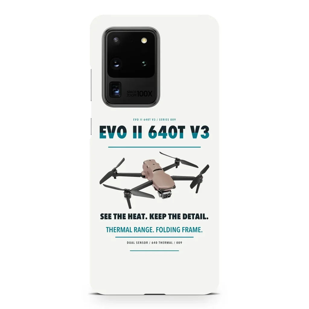 Autel EVO II Dual 640T V3 design on samsung case - white