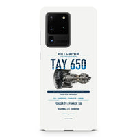 Thumbnail for TAY 650 design on samsung case - white