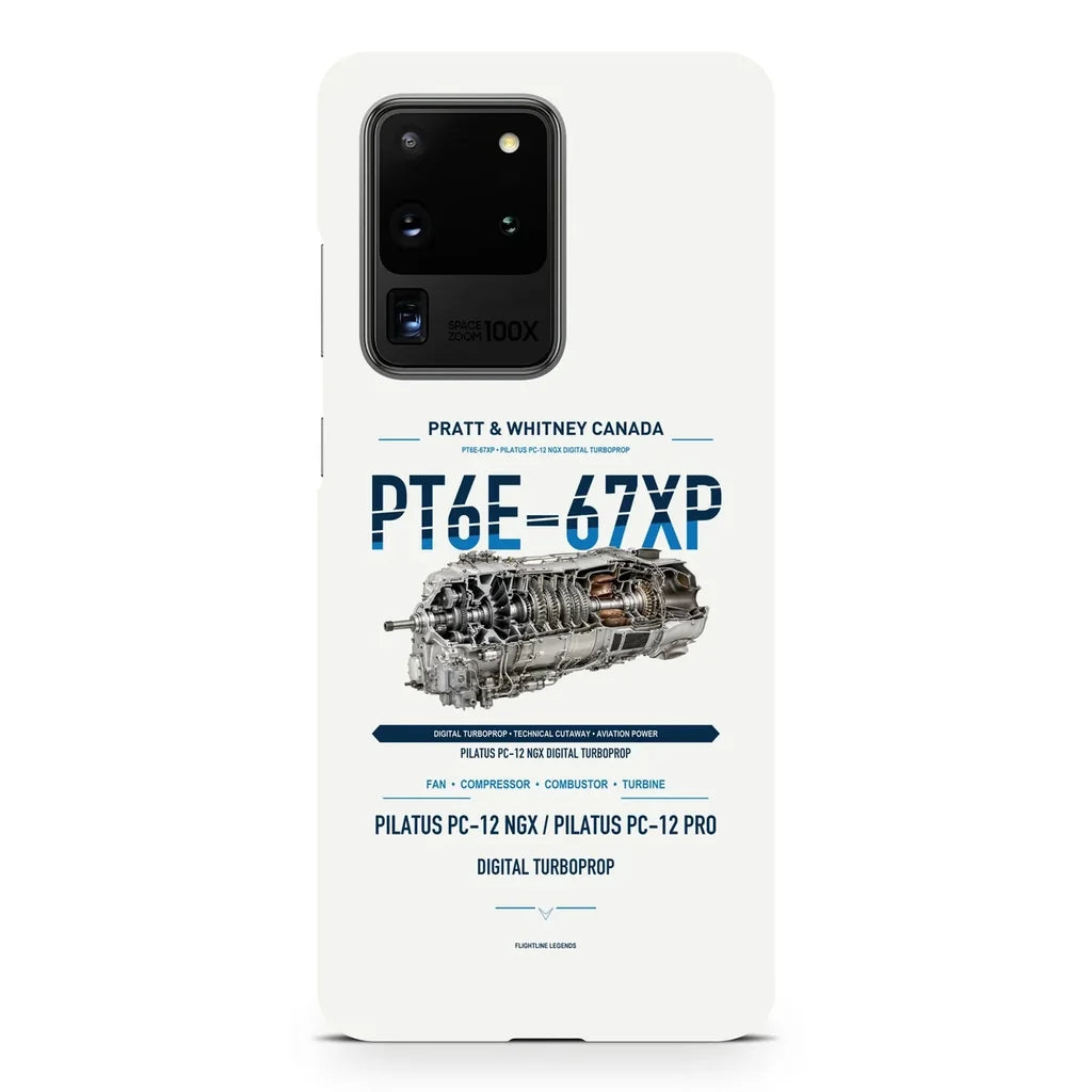 PT6E-67XP design on samsung case - white