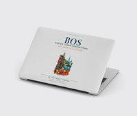 Thumbnail for Boston Logan International Airport (BOS) design on light gray MacBook case