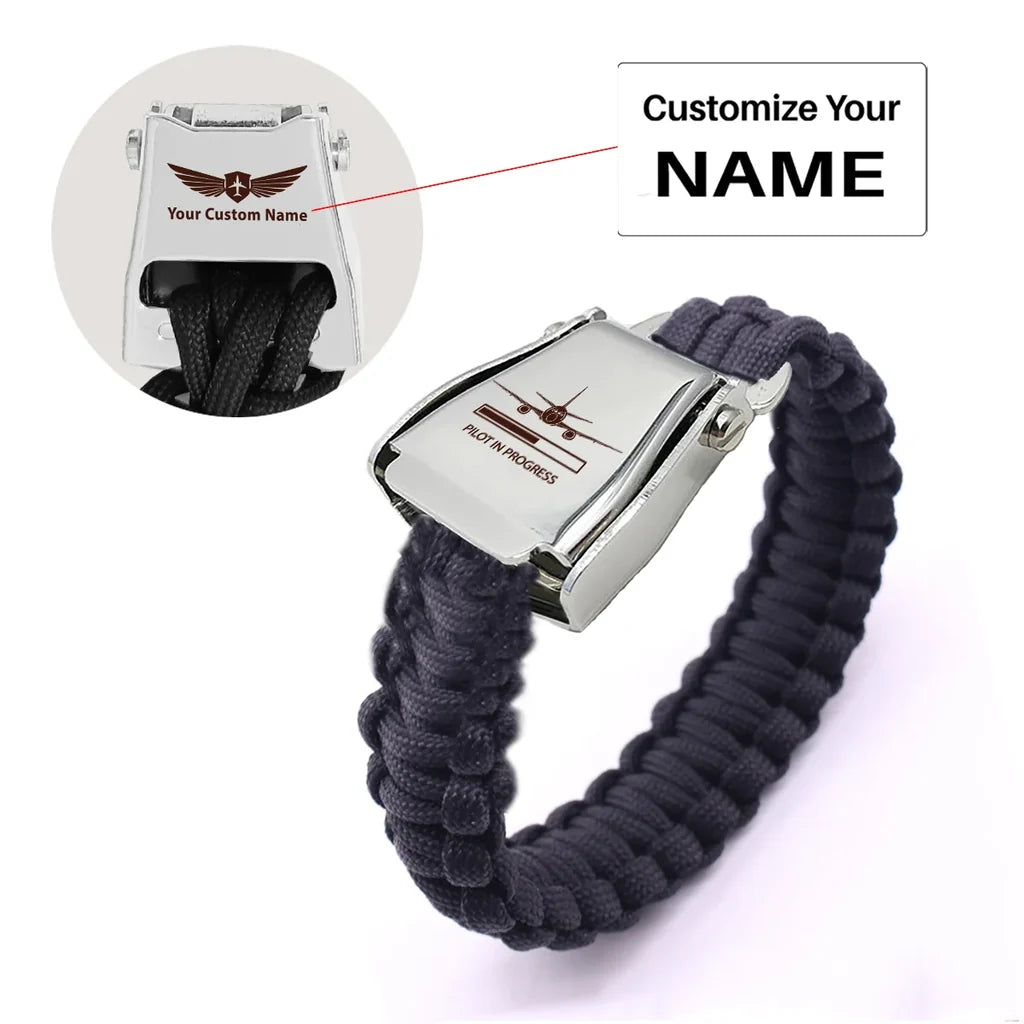 Customisable Pilot In Progress Bracelet - view 5
