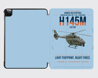 Thumbnail for Airbus Helicopters H145M LUH SOF design on light blue ipad tablet case
