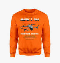 Thumbnail for DJI Mavic 3 Pro design on orange sweatshirt