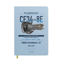 Thumbnail for CF34-8E design on light blue notebook