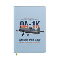 Thumbnail for OA-1K Skyraider II Armed Overwatch design on light blue notebook