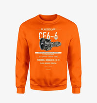 Thumbnail for CF6-6 design on orange sweatshirt