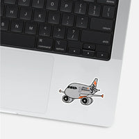 Thumbnail for Jetstar Airbus A320 Airplanes sticker