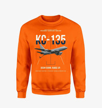 Thumbnail for KC-135 STRATOTANKER design on orange sweatshirt